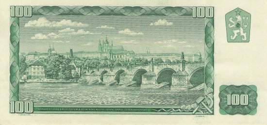 100 Korun p.91f 1961 VF